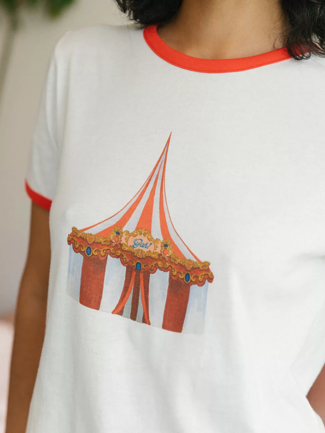 Discount Lisa Says Gah Abigail Ringer Tee - Vintage Circus VintageCircus