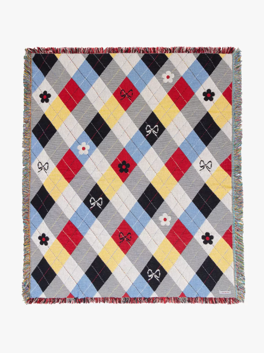 Best Lisa Says Gah Archie Throw Blanket - Cirque Argyle CirqueArgyle