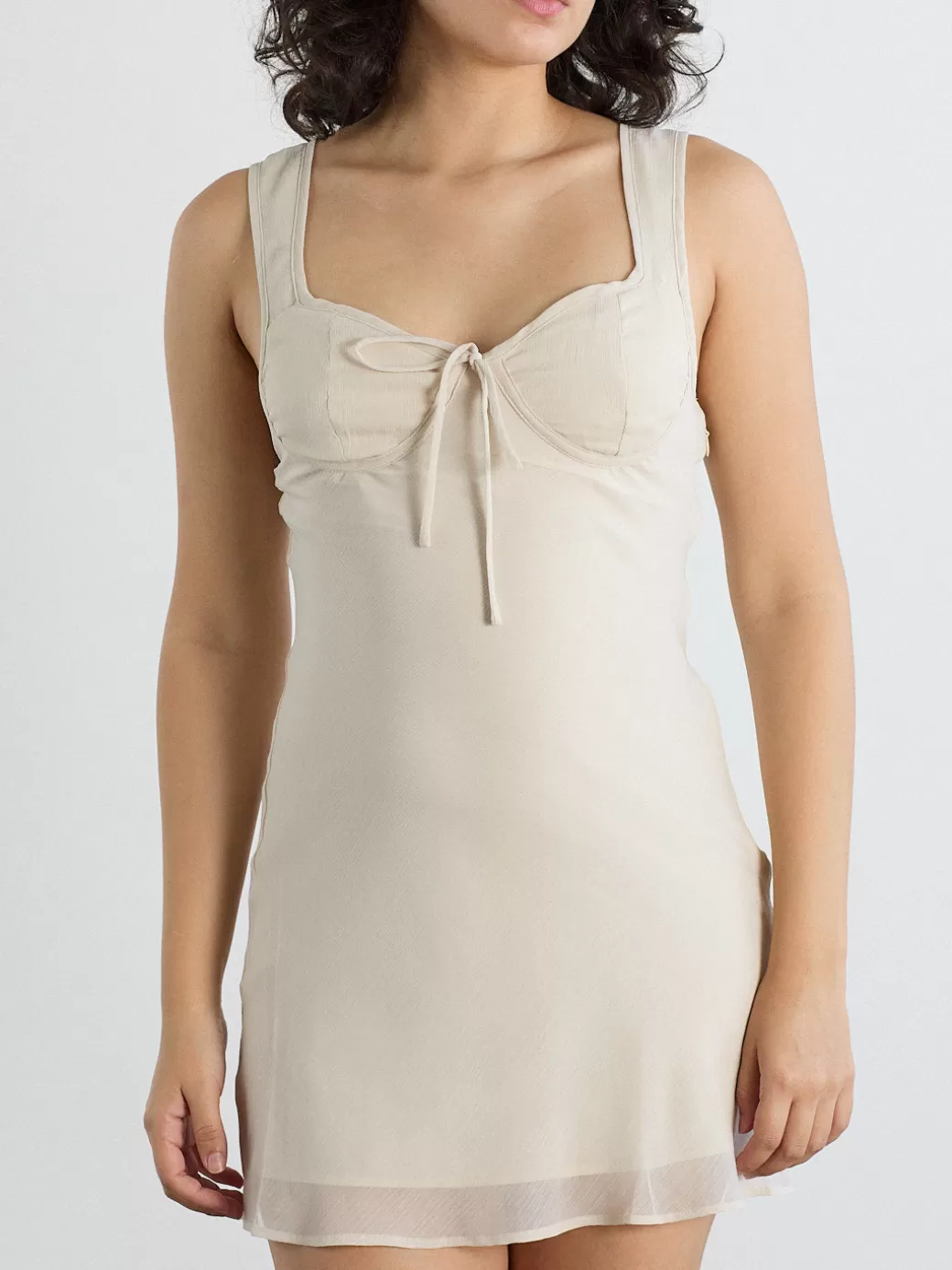 Cheap Lisa Says Gah Birch Dress - Moonbeam