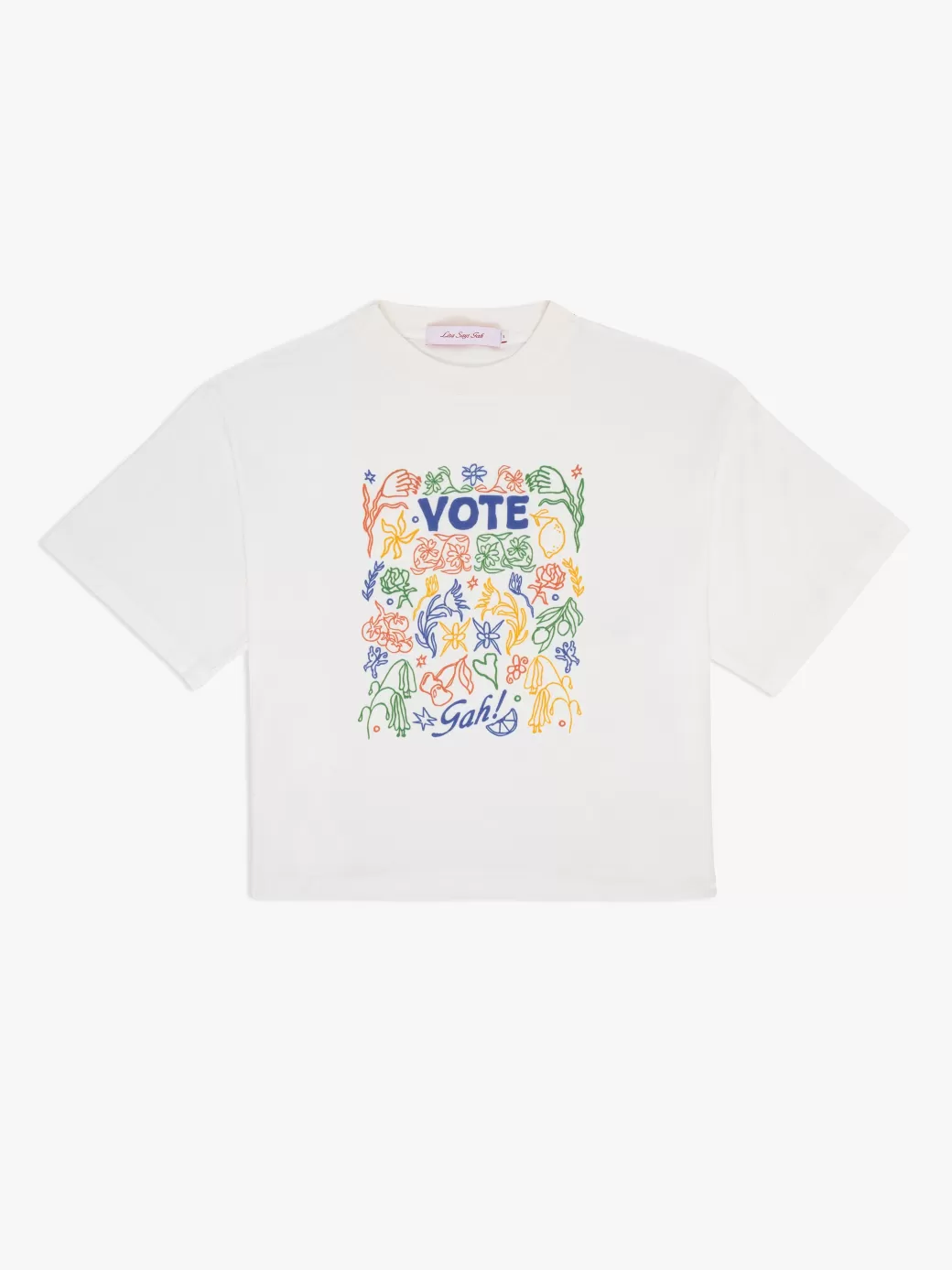 Best Lisa Says Gah Charlie Tee - Vote Flowers VF