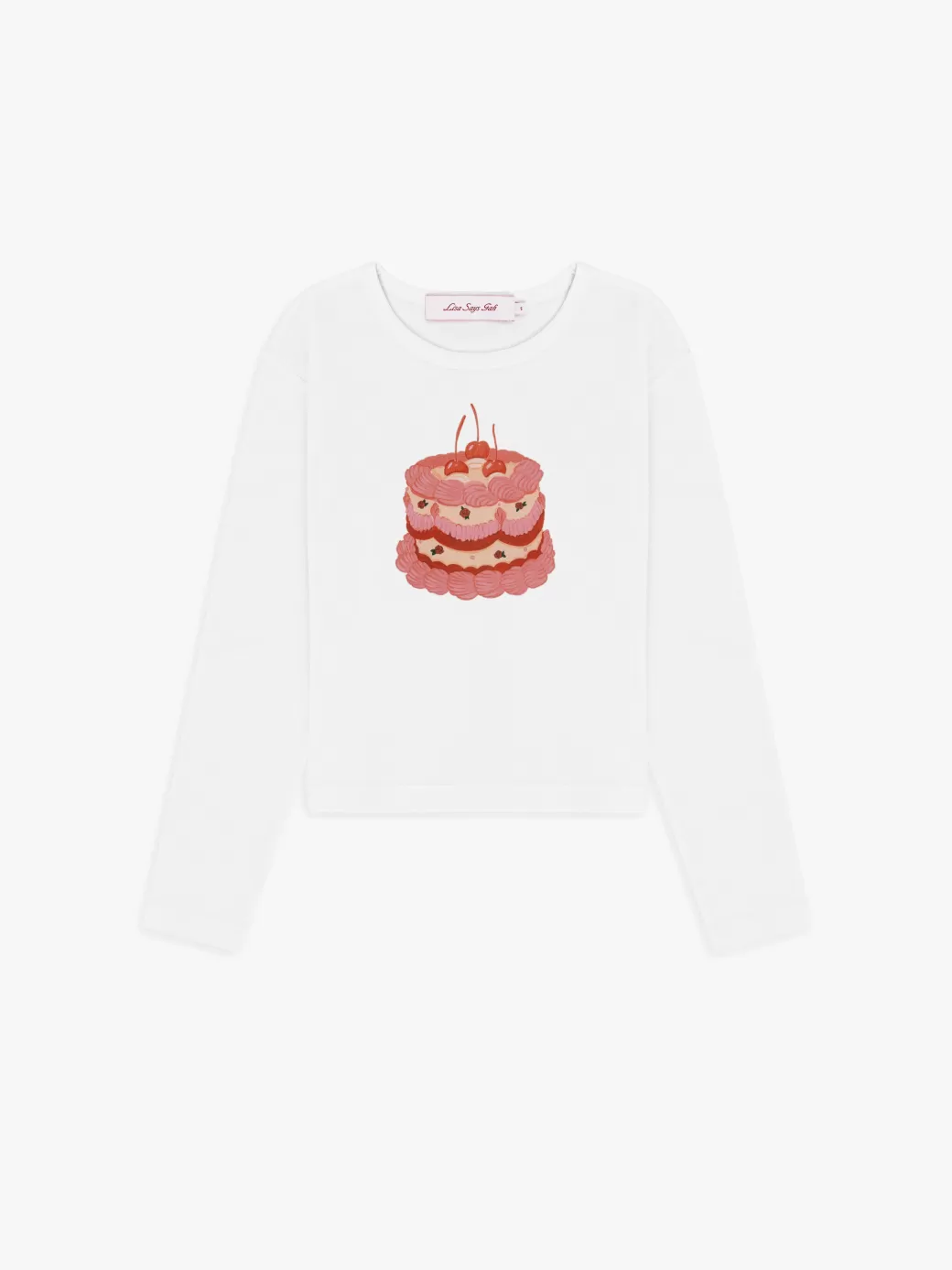 Flash Sale Lisa Says Gah Dana Long Sleeve Tee - Cake