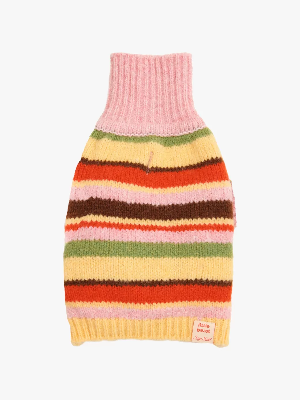 Best Lisa Says Gah Dog Sweater - Pink Stripe PinkStripe