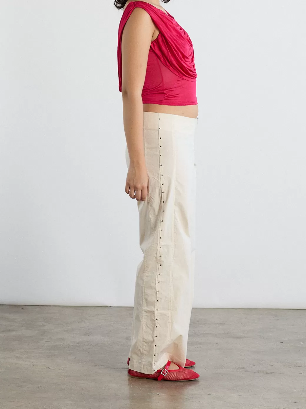 New Lisa Says Gah Ete Pant - Cream