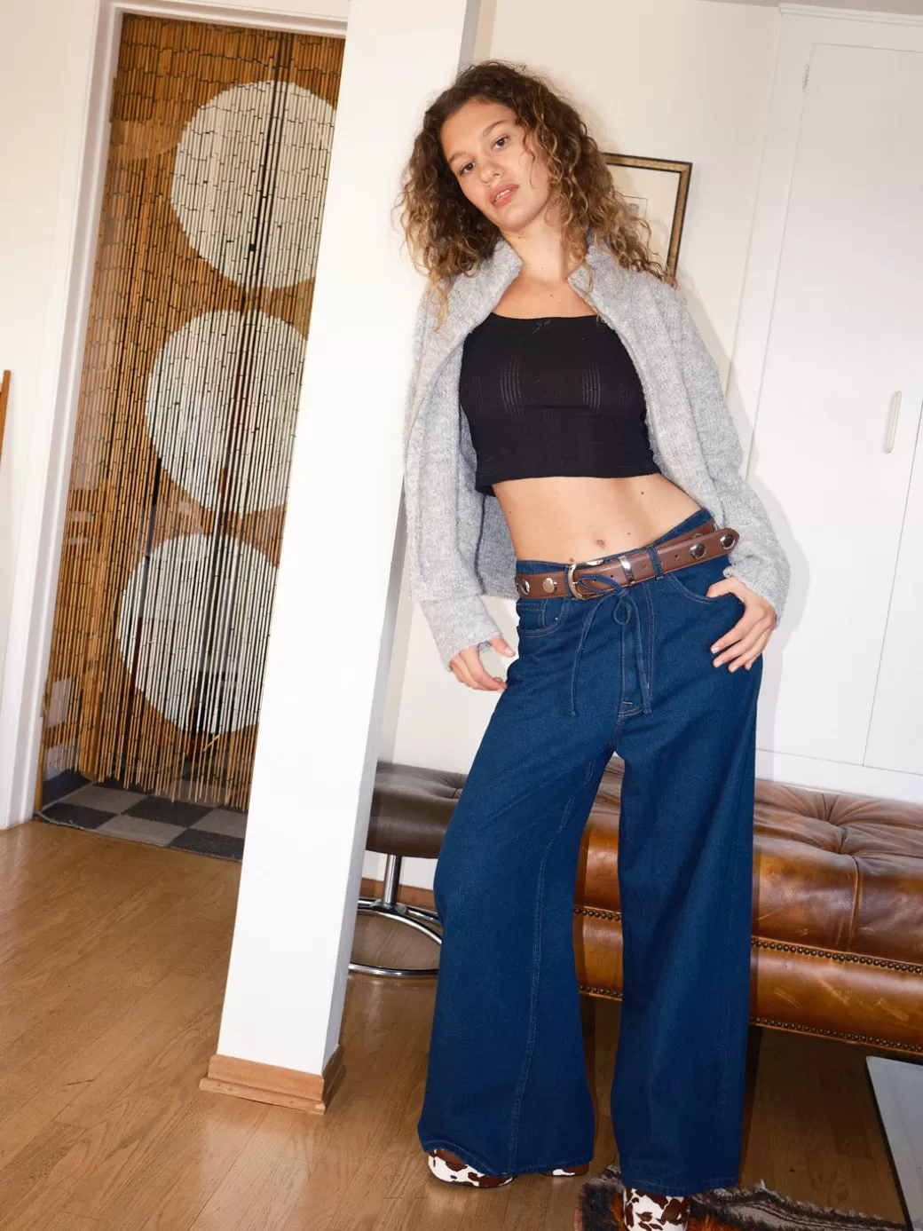 Cheap Lisa Says Gah Faye Pant - Dark Rinse DarkRinse