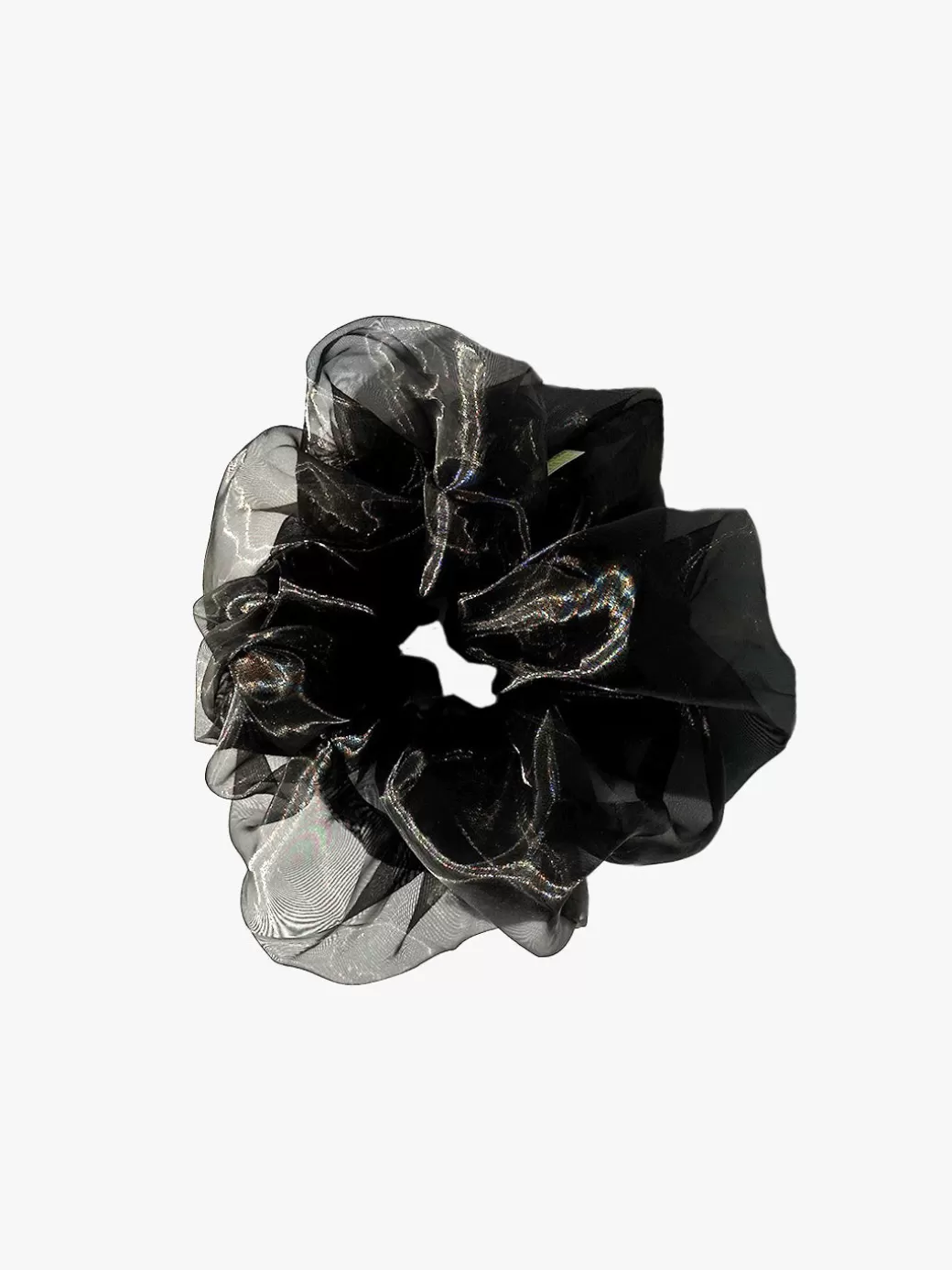 Discount Lisa Says Gah Giant Organza Scrunchie - Black BLK