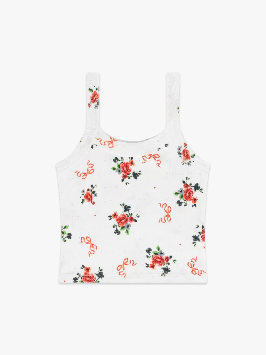 Flash Sale Lisa Says Gah Harley Pointelle Tank - Pointelle Bouquet PointelleBouquet