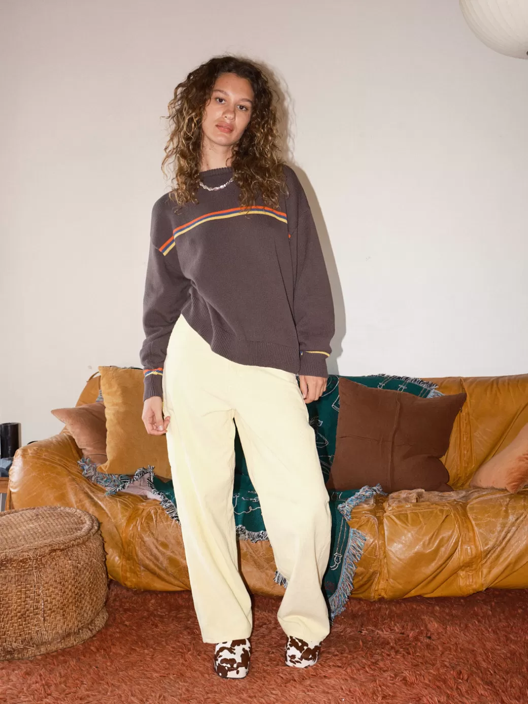Outlet Lisa Says Gah "I Can't Believe it's Not Vintage" Crewneck - Athletic Stripe AthleticStripe