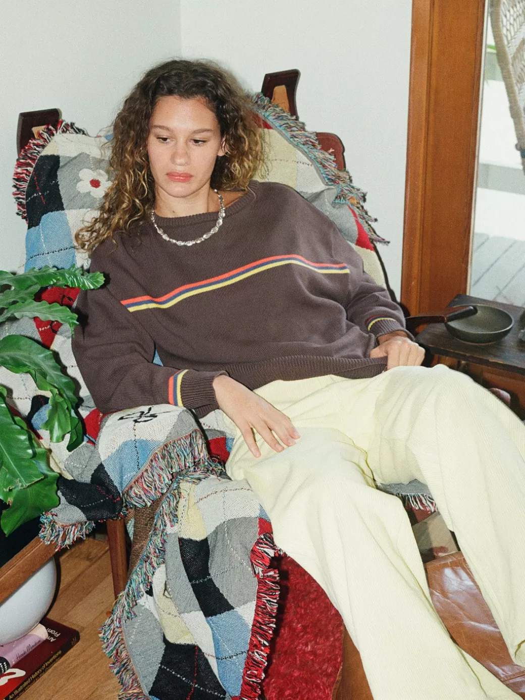 Outlet Lisa Says Gah "I Can't Believe it's Not Vintage" Crewneck - Athletic Stripe AthleticStripe