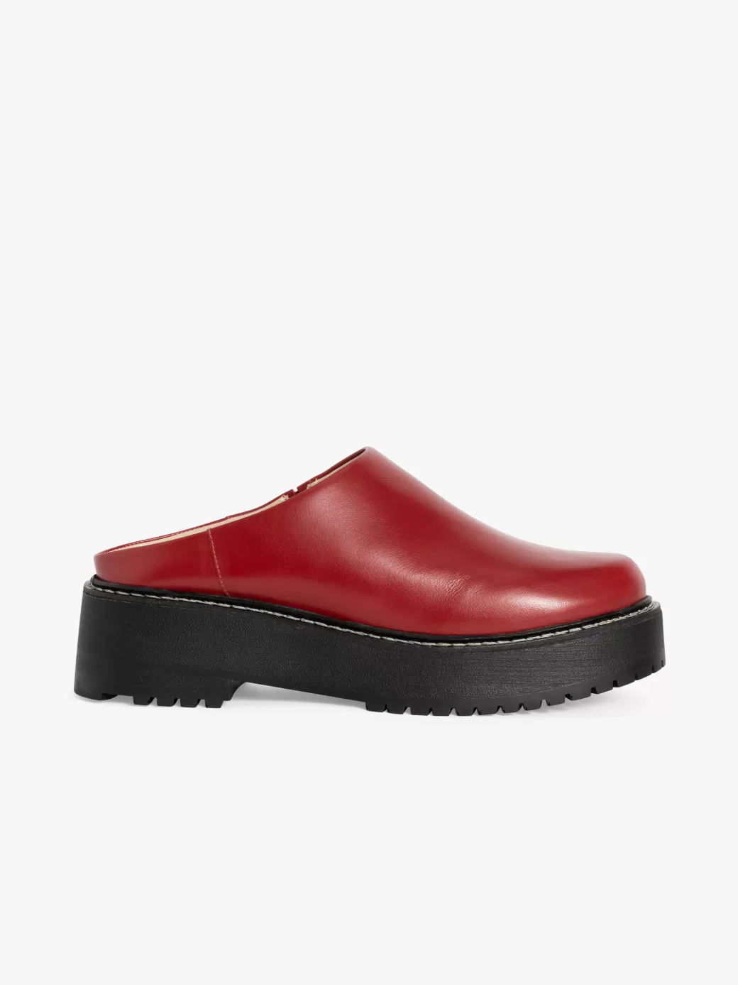 Fashion Lisa Says Gah Lena Chunky Mule - Wine