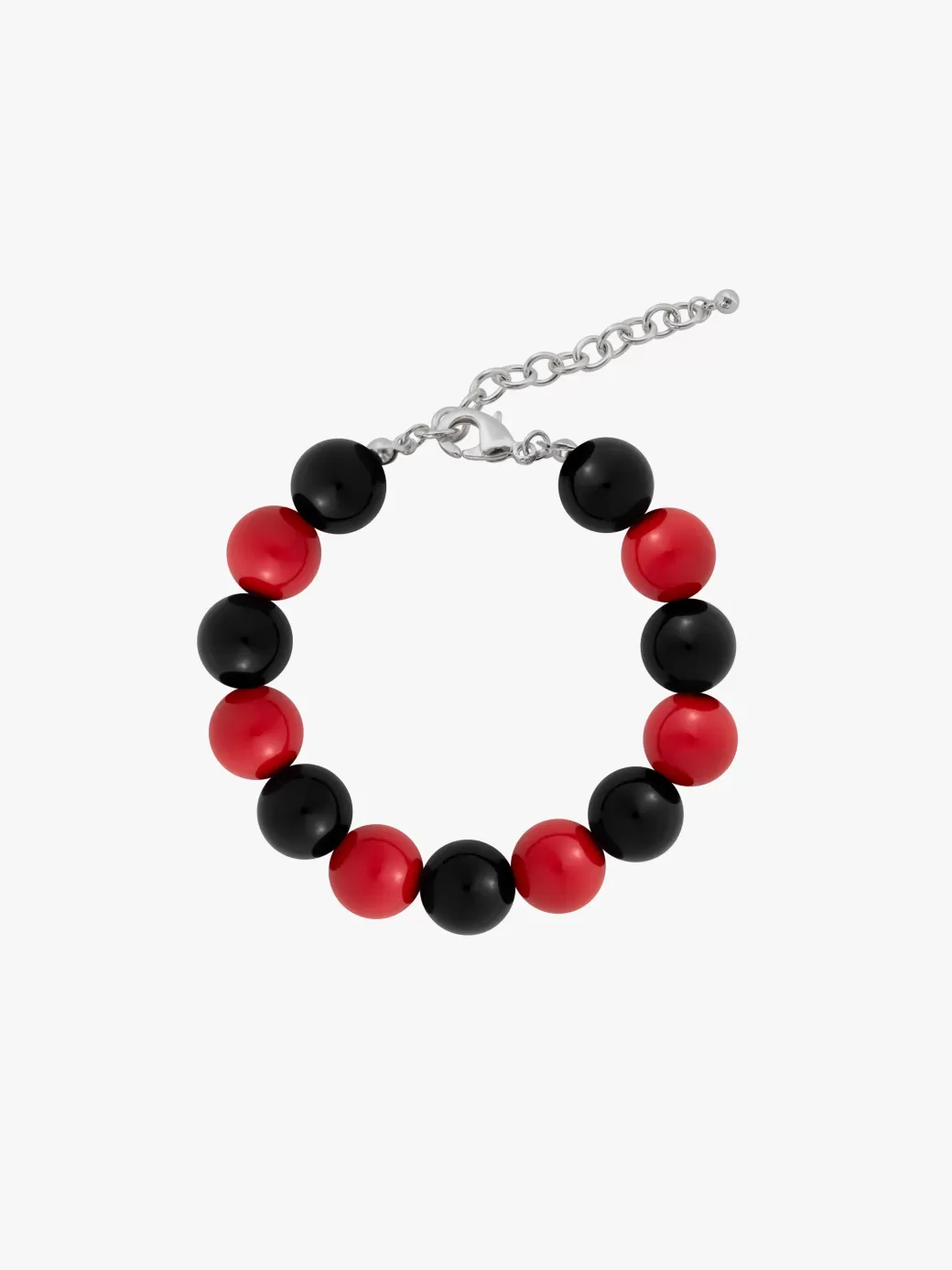 Outlet Lisa Says Gah Lola Beaded Bracelet - Red/Black RED/BLK