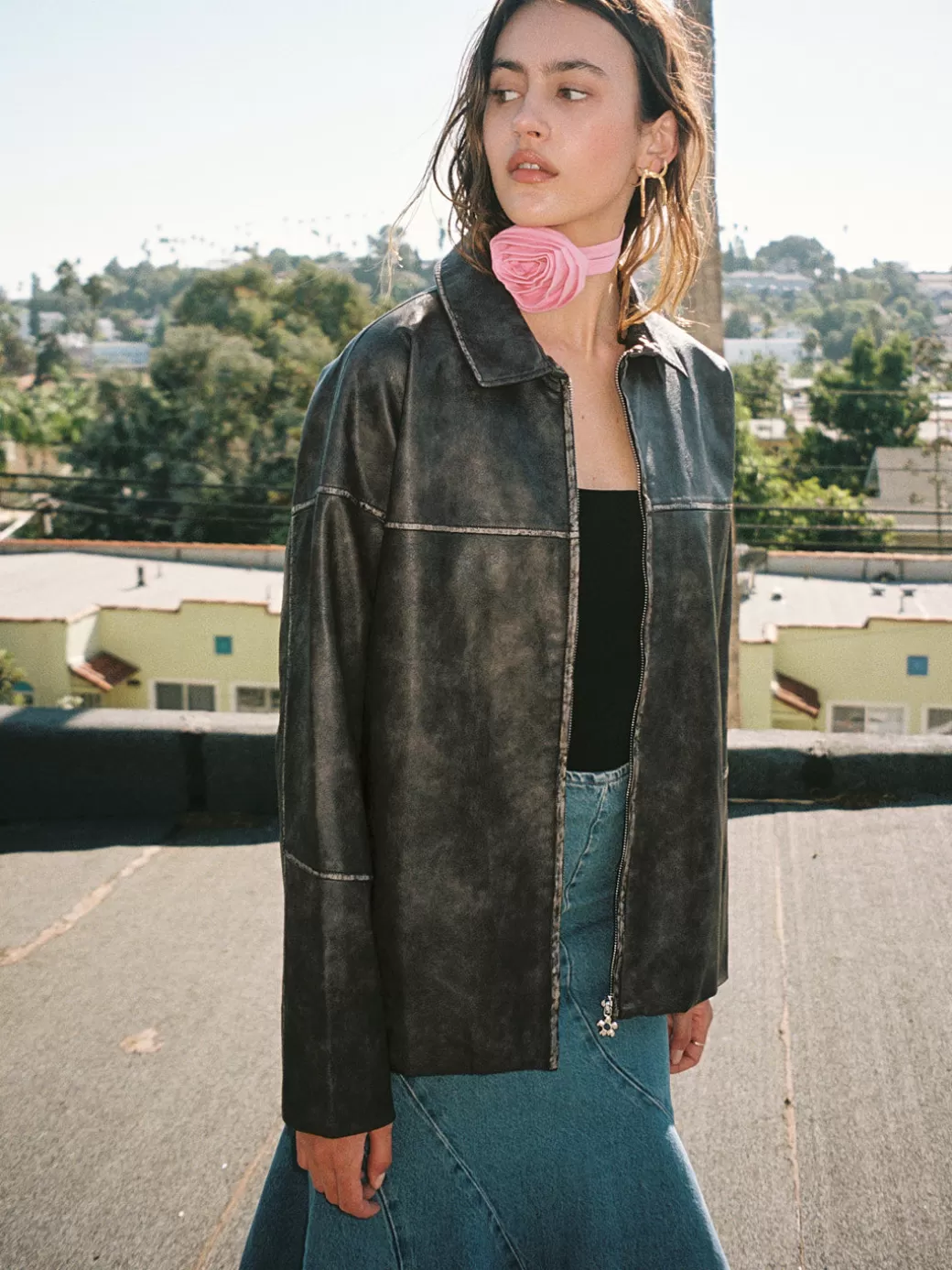 Discount Lisa Says Gah Macey Jacket - Vintage Black VB