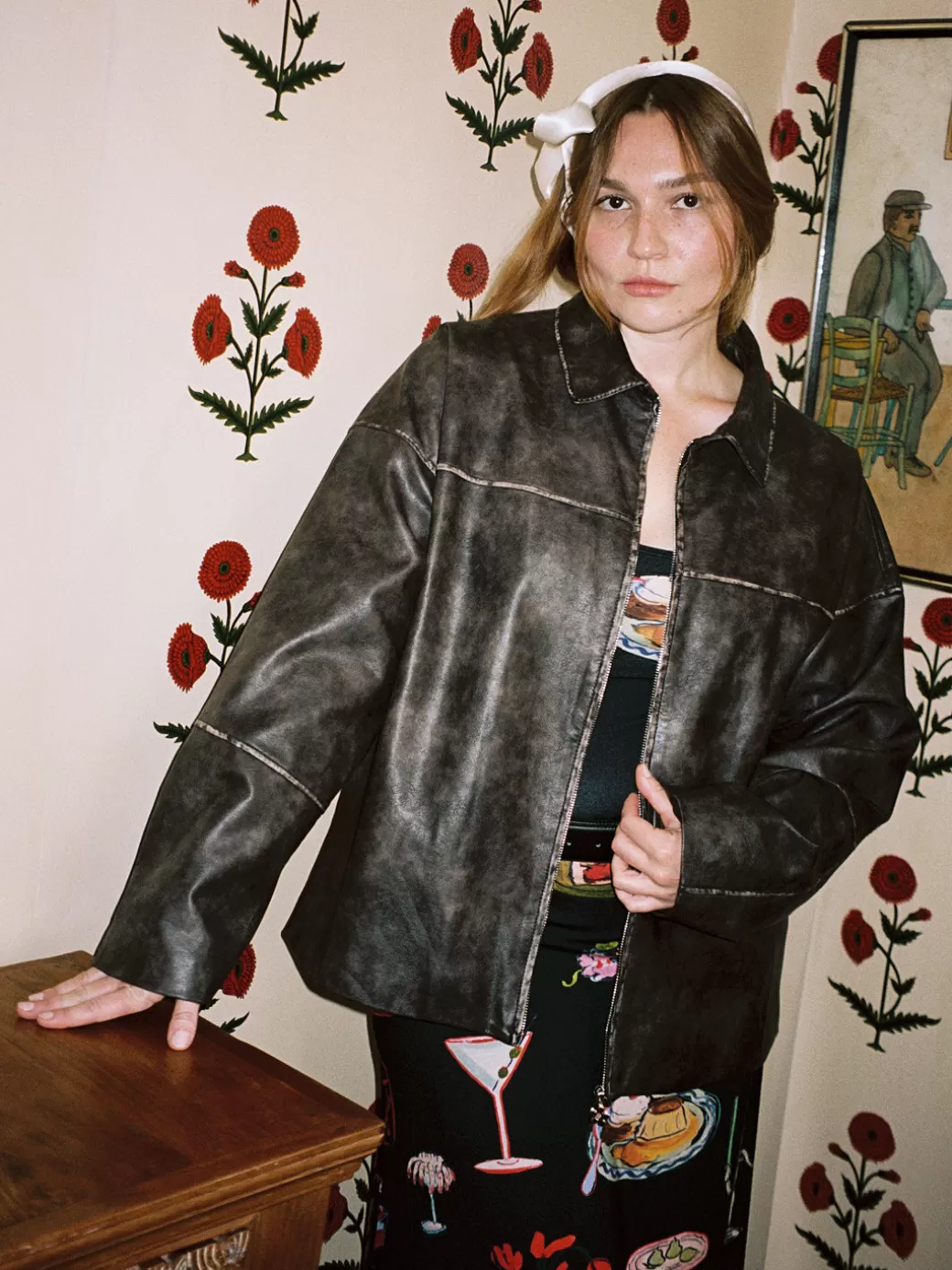Discount Lisa Says Gah Macey Jacket - Vintage Black VB