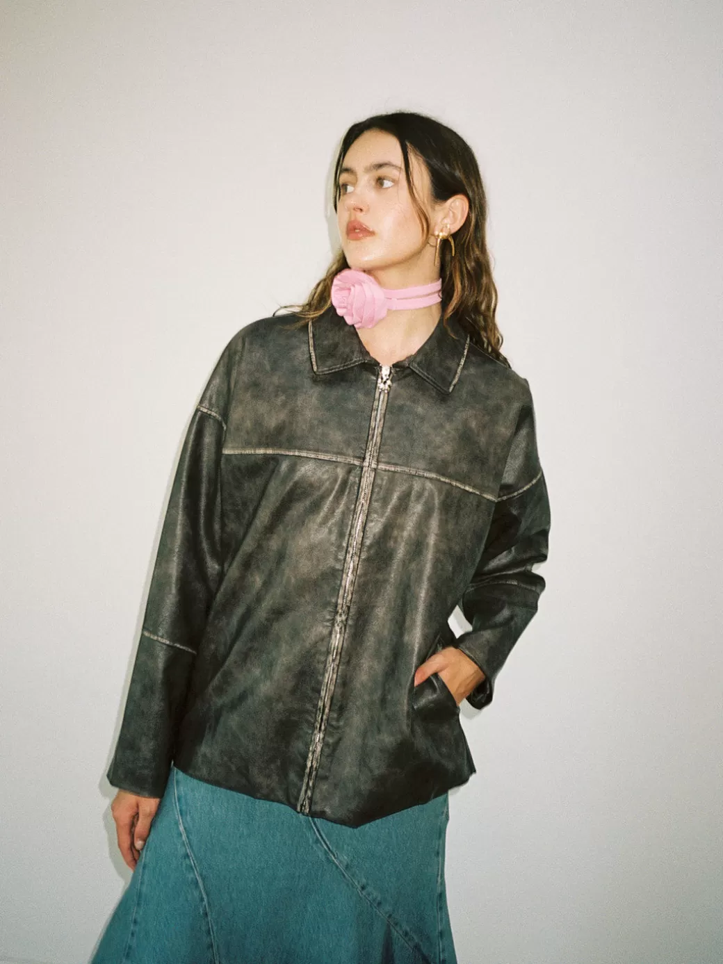 Discount Lisa Says Gah Macey Jacket - Vintage Black VB