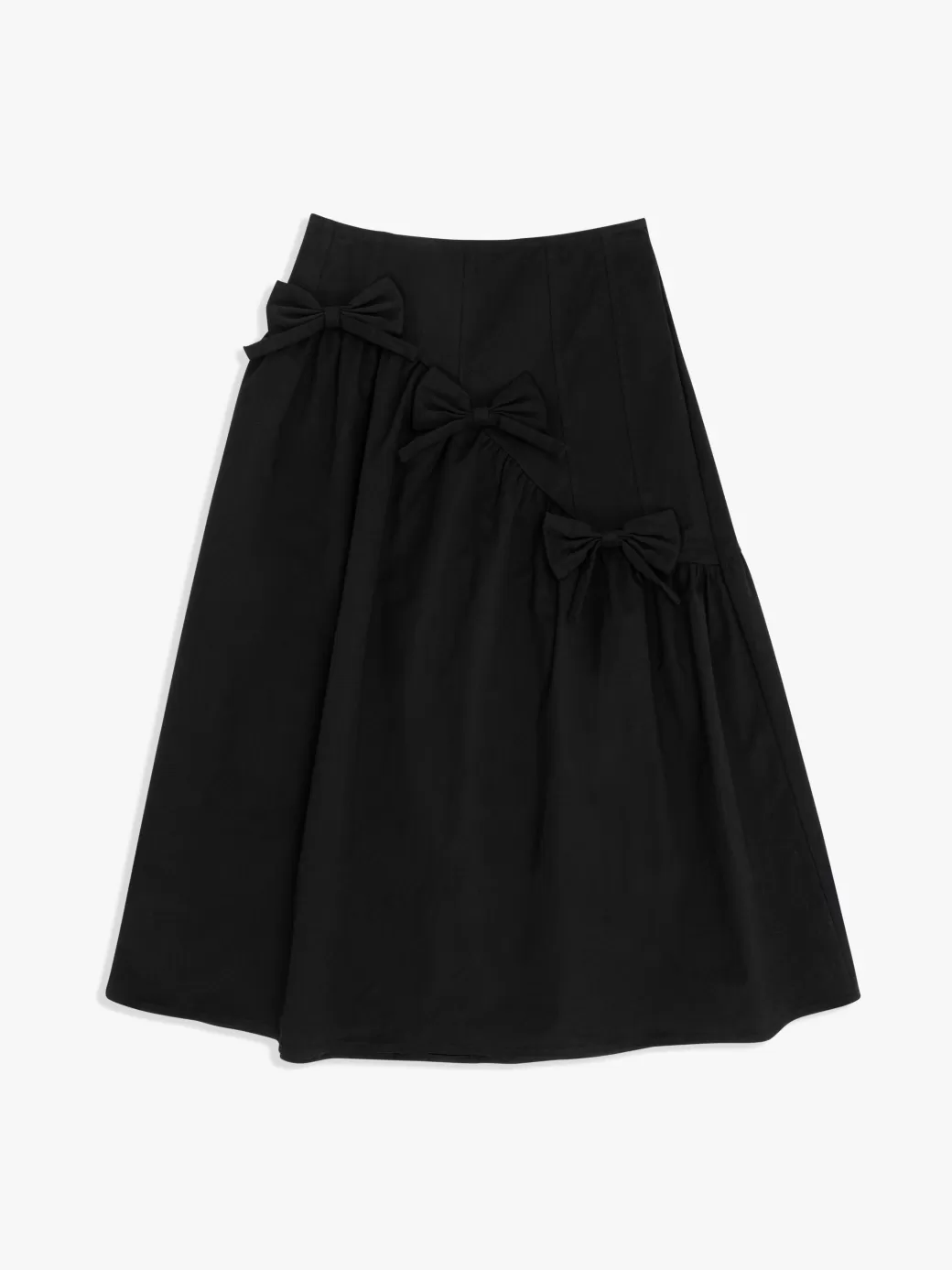 New Lisa Says Gah Maeve Bows Skirt - Black