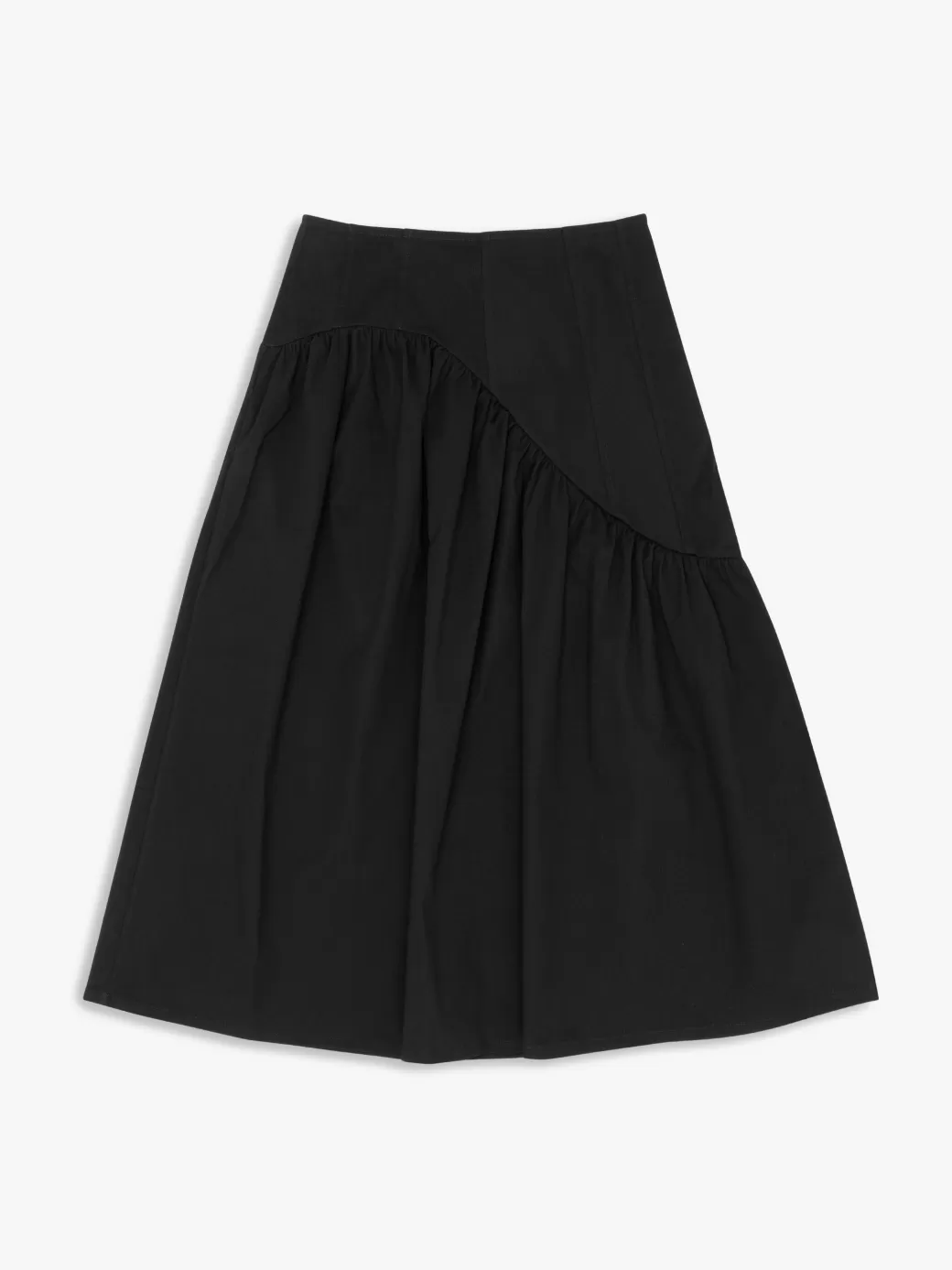 Discount Lisa Says Gah Maeve Midi Skirt - Caviar Twill CaviarTwill