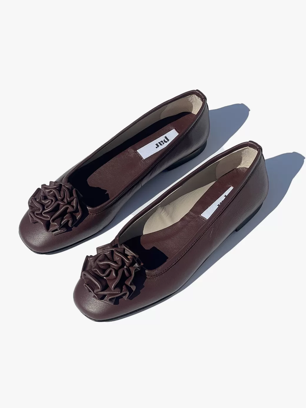 New Lisa Says Gah Marsha Rosette Slipper - Chocolate