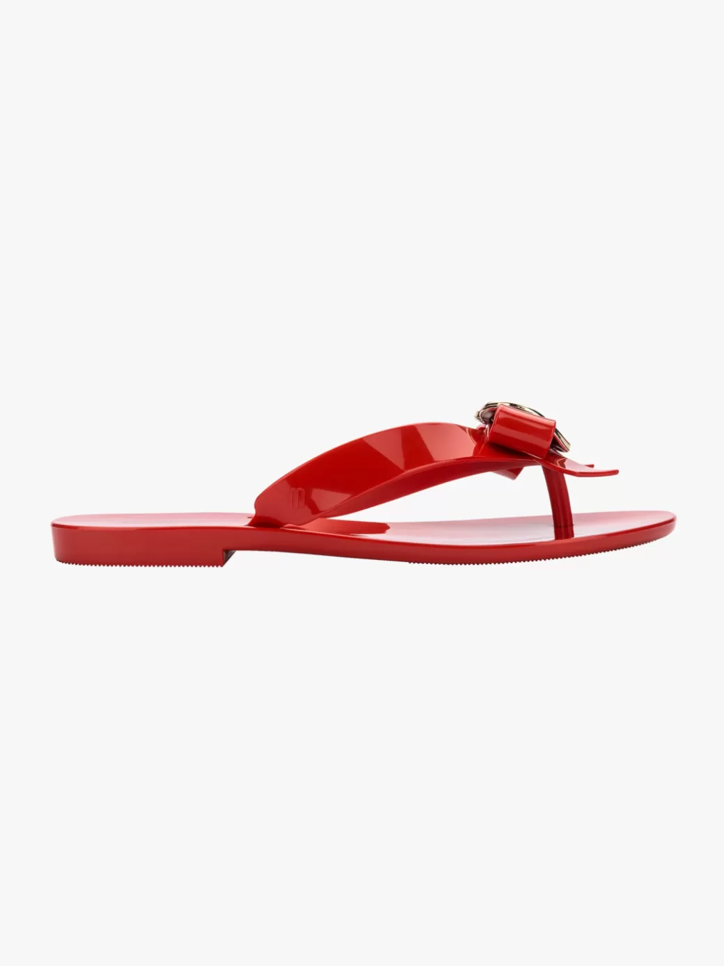 New Lisa Says Gah Melissa Harmonic Heart Sandal - Red