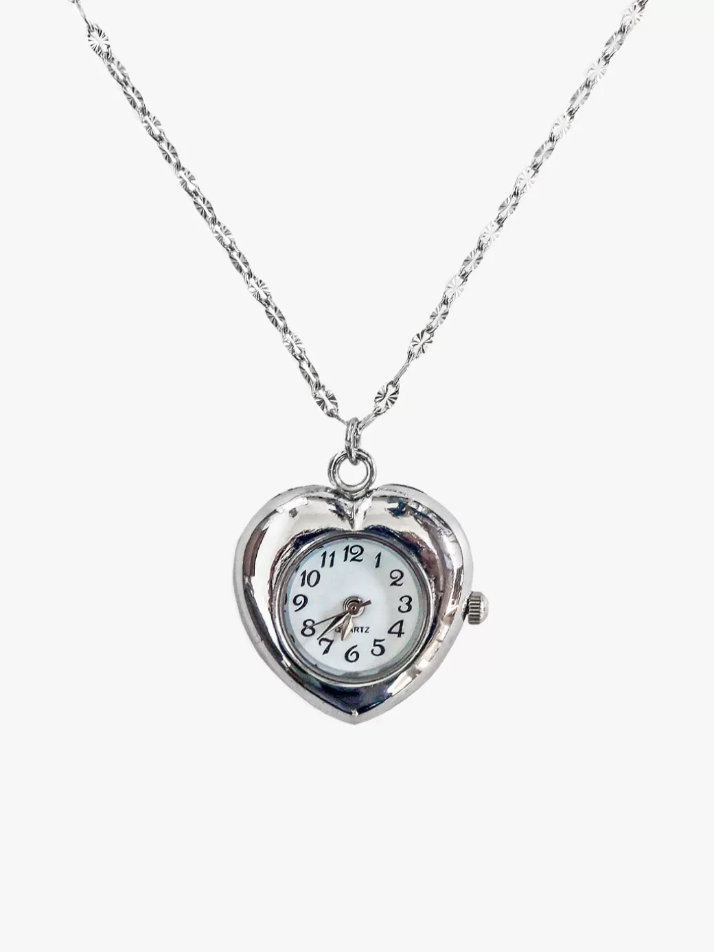 Best Lisa Says Gah 5 Min Away Watch Necklace - Silver