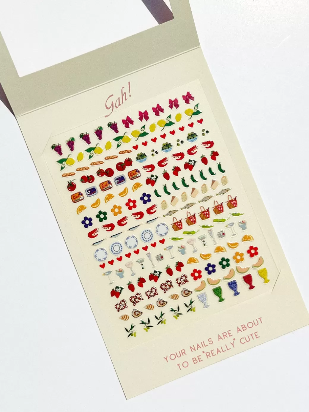 Best Lisa Says Gah Nail Art Stickers - Gah!