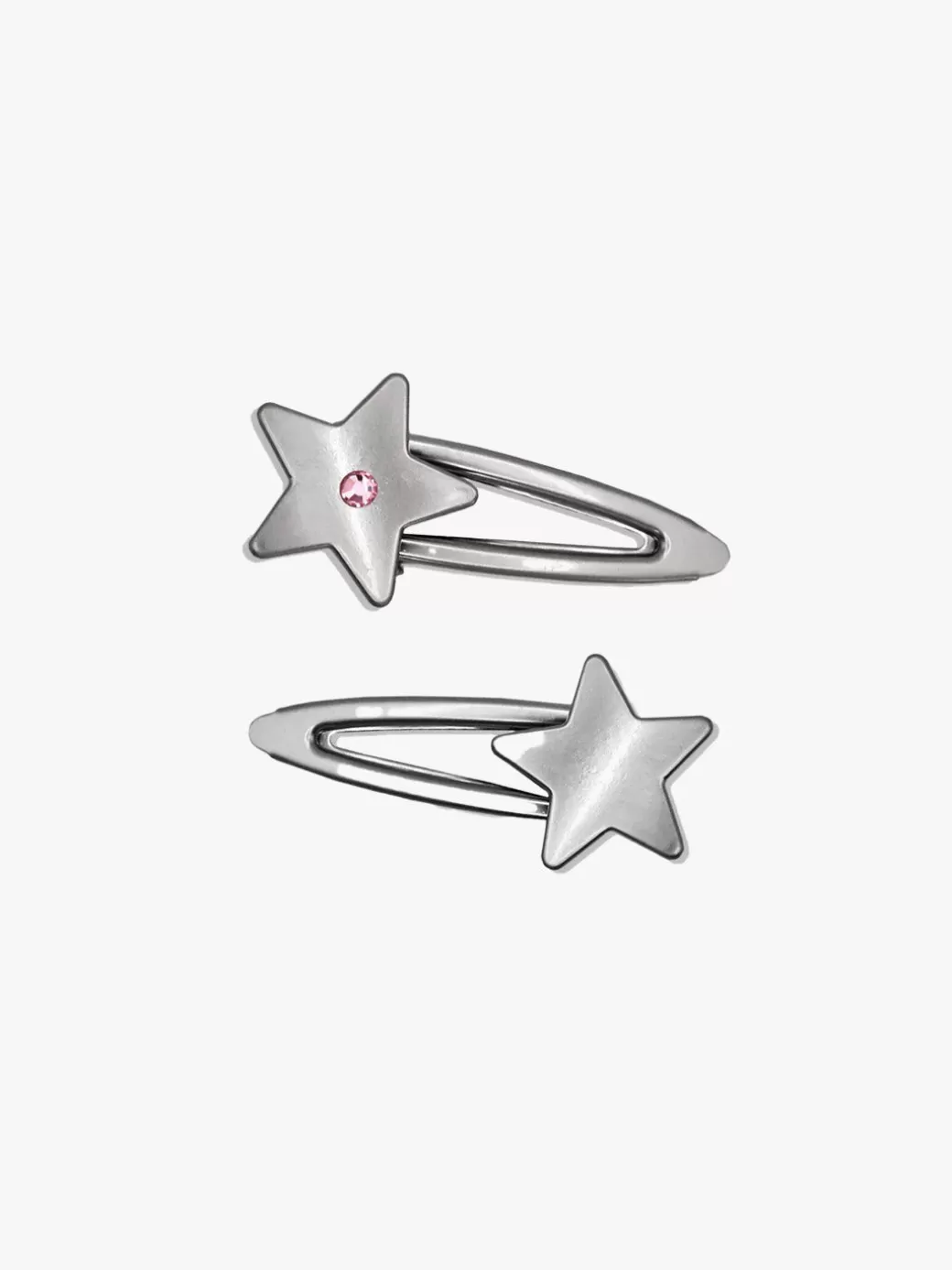 Flash Sale Lisa Says Gah Nova Star Hair Clip Set - Silver