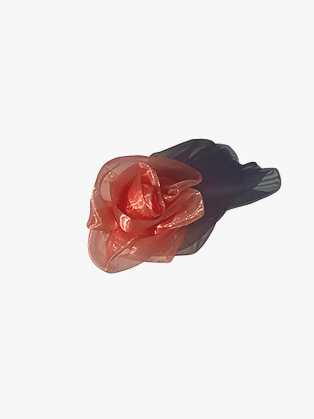 Cheap Lisa Says Gah Organza Rose Clip - Peach