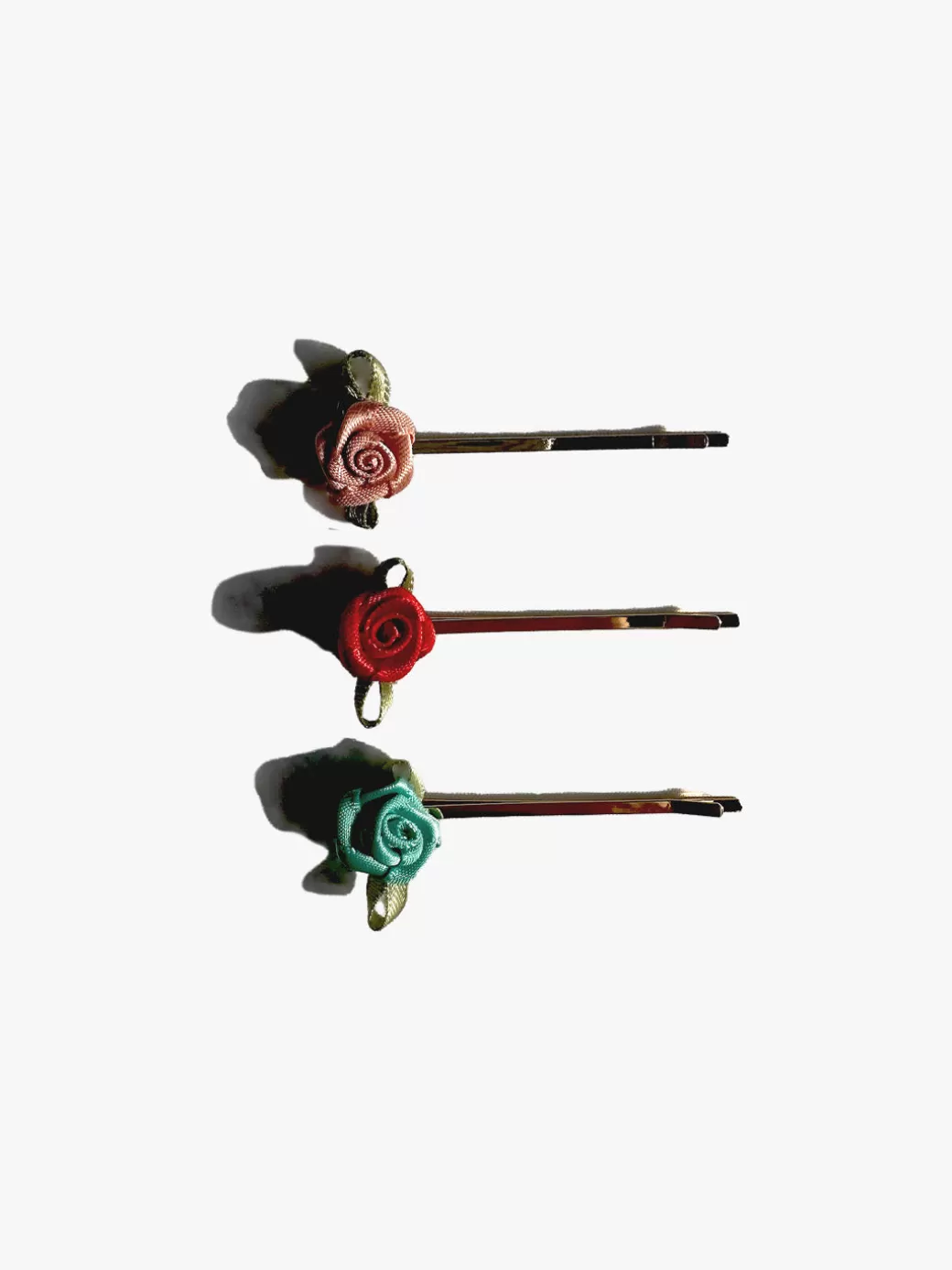 Best Sale Lisa Says Gah Rosette Bobby Pin Trio - ti MUL